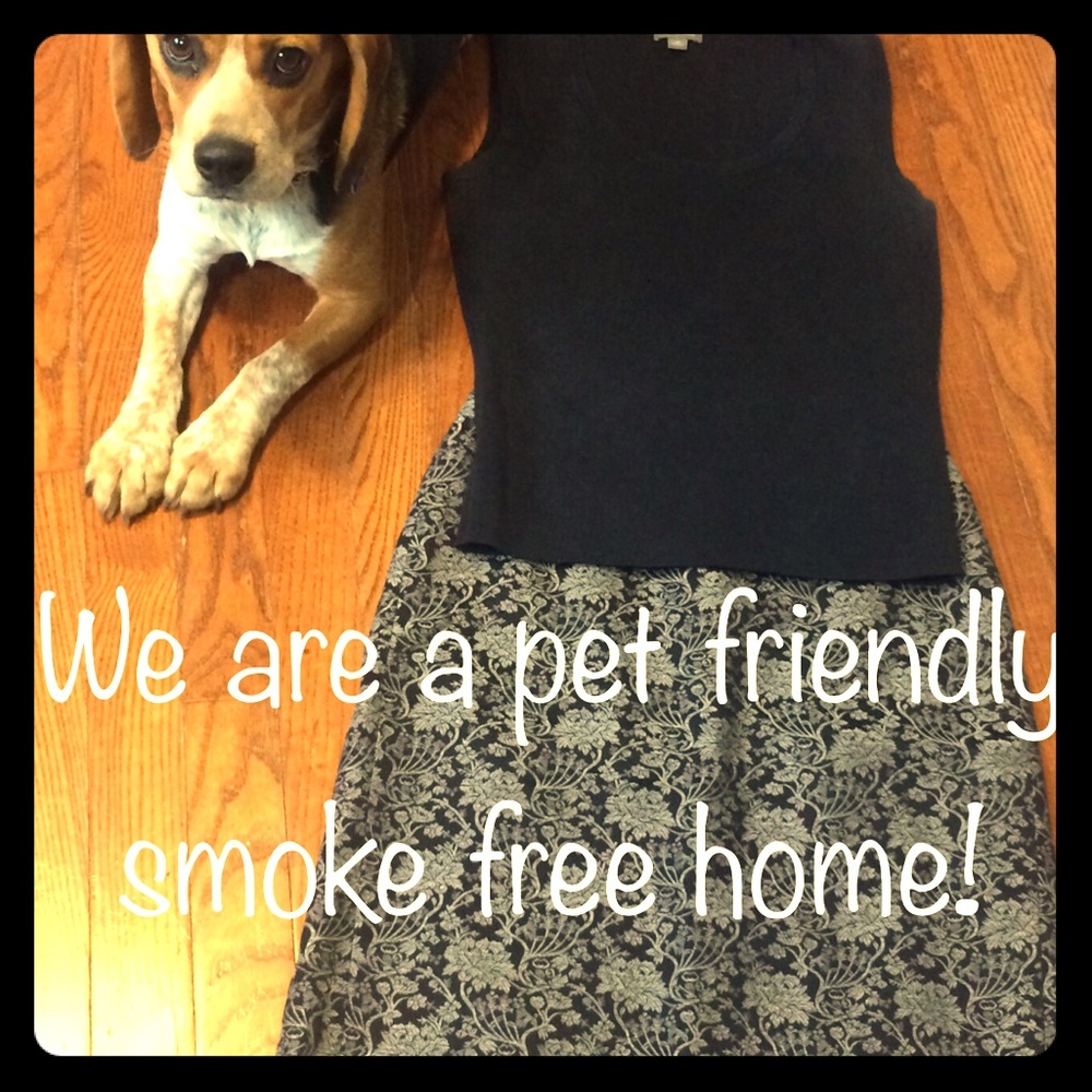 We are a PET FRIENDLY and NON-Smoking home!